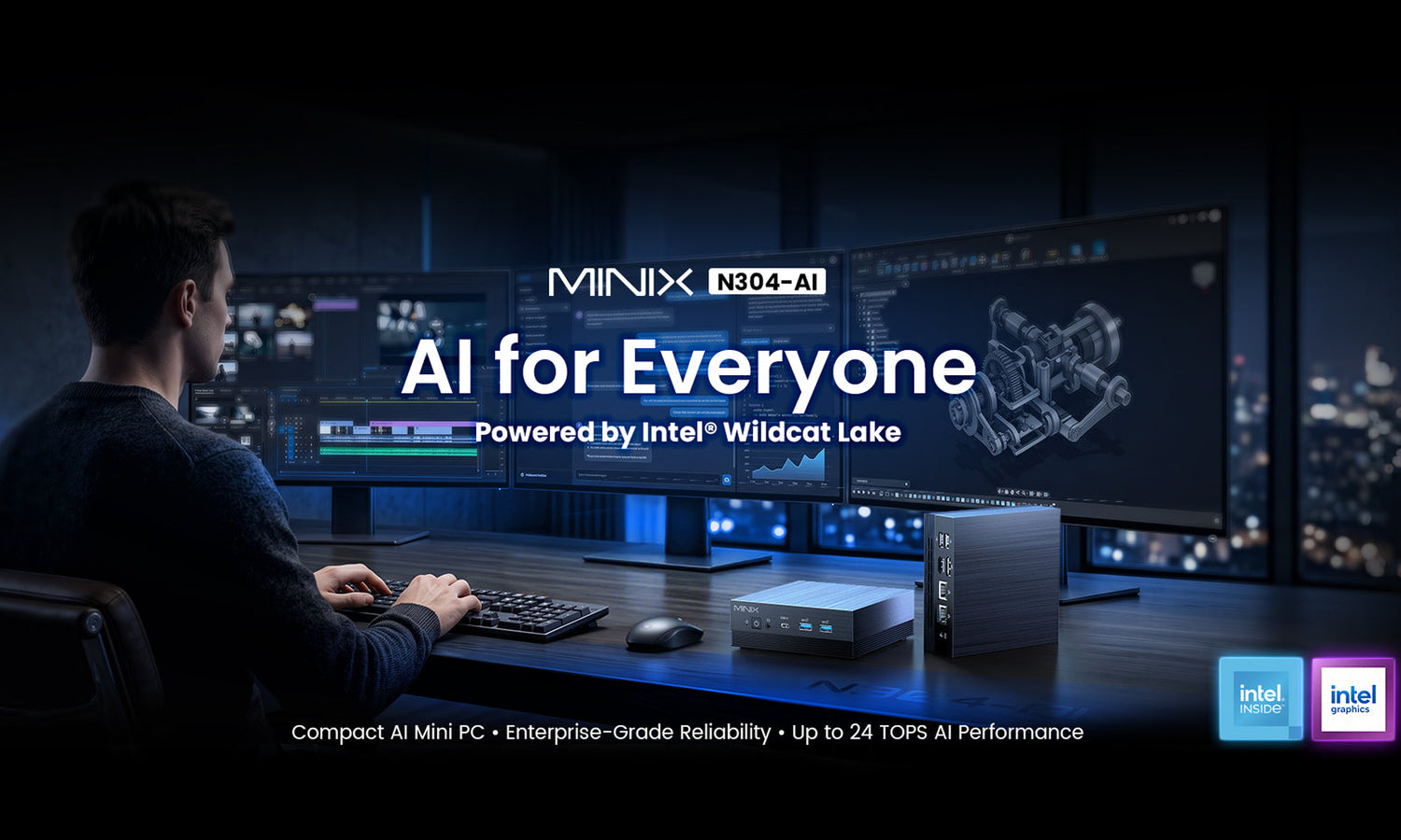 MINIX N304-AI Brings AI Computing to More Users with Intel® Wildcat Lake