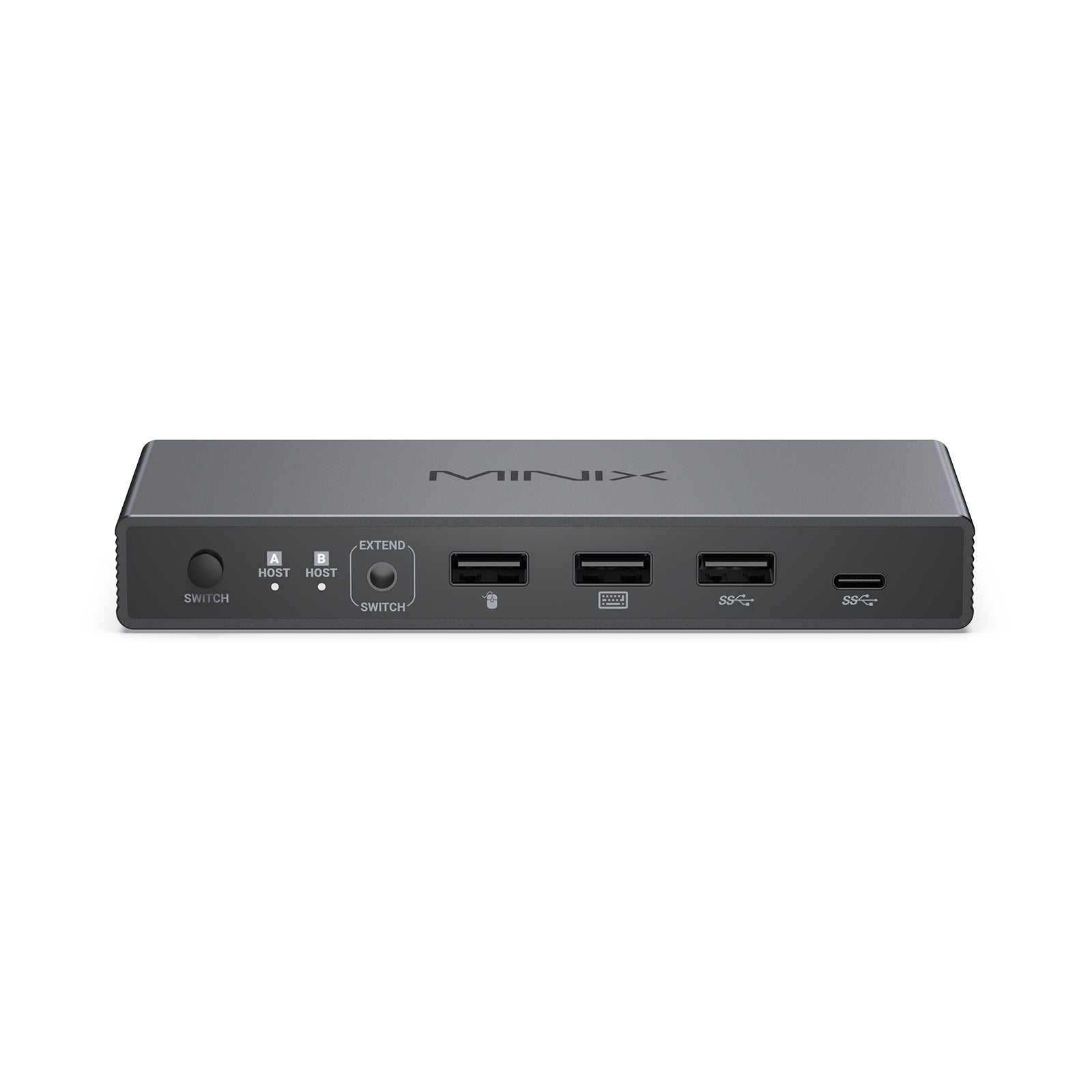 MINIX K2 USB-C+HDMI KVM Switch for 2 PCs