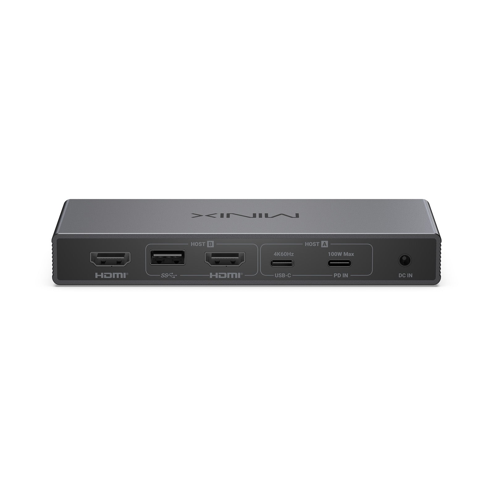 MINIX K2 USB-C+HDMI KVM Switch for 2 PCs