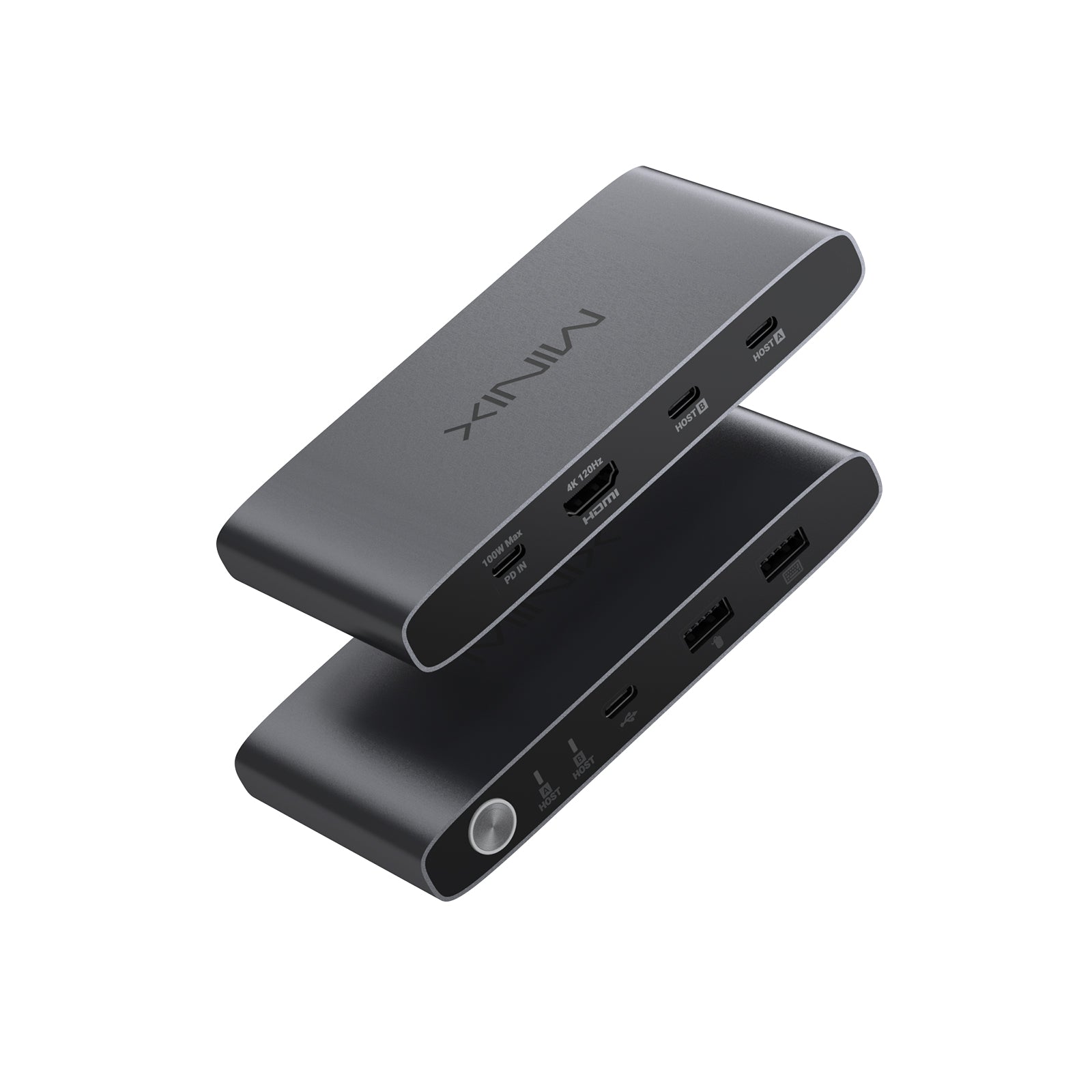 Commutateur KVM USB-C MINIX K1 pour 2 PC