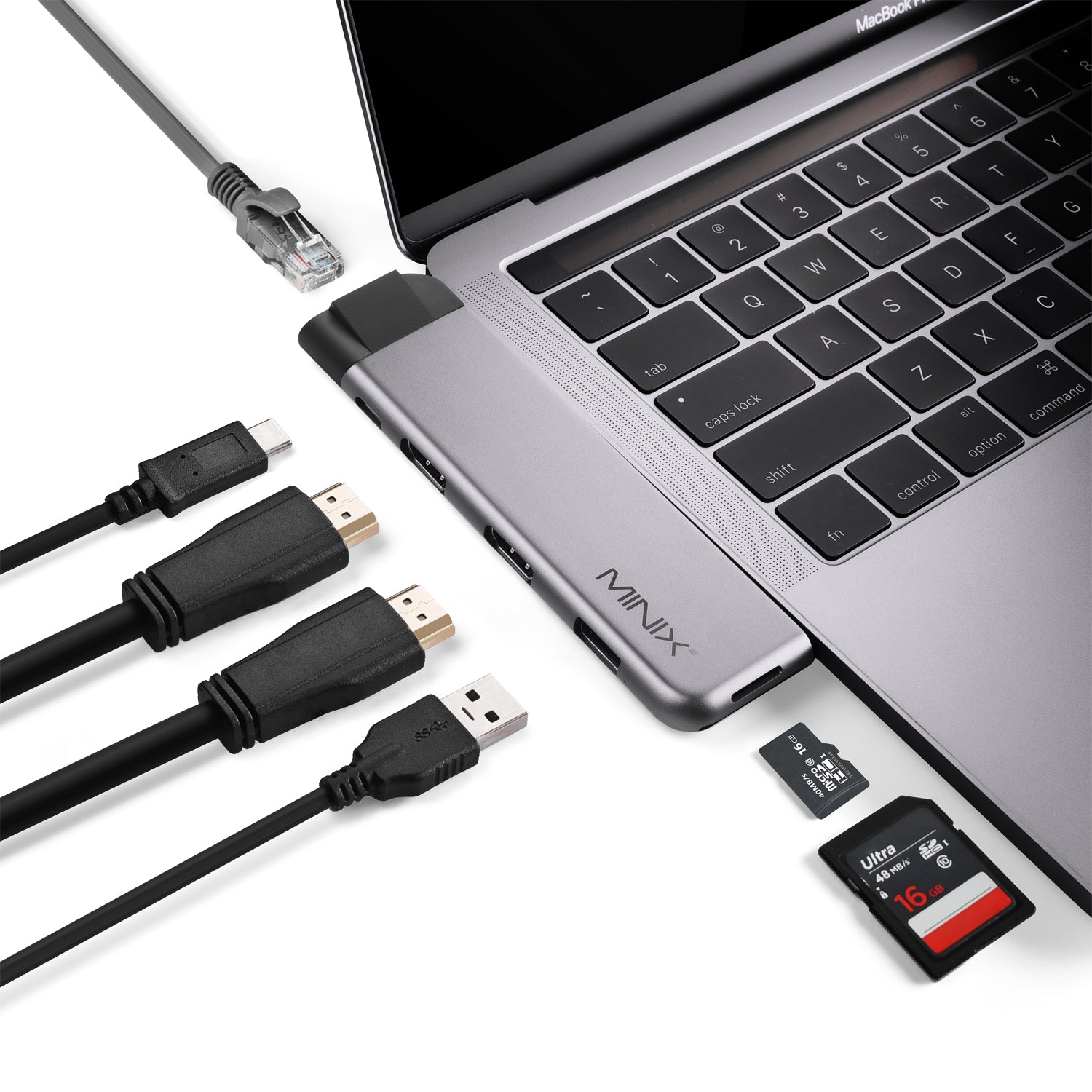 Adaptadores USB-C MINIX NEO C-DH