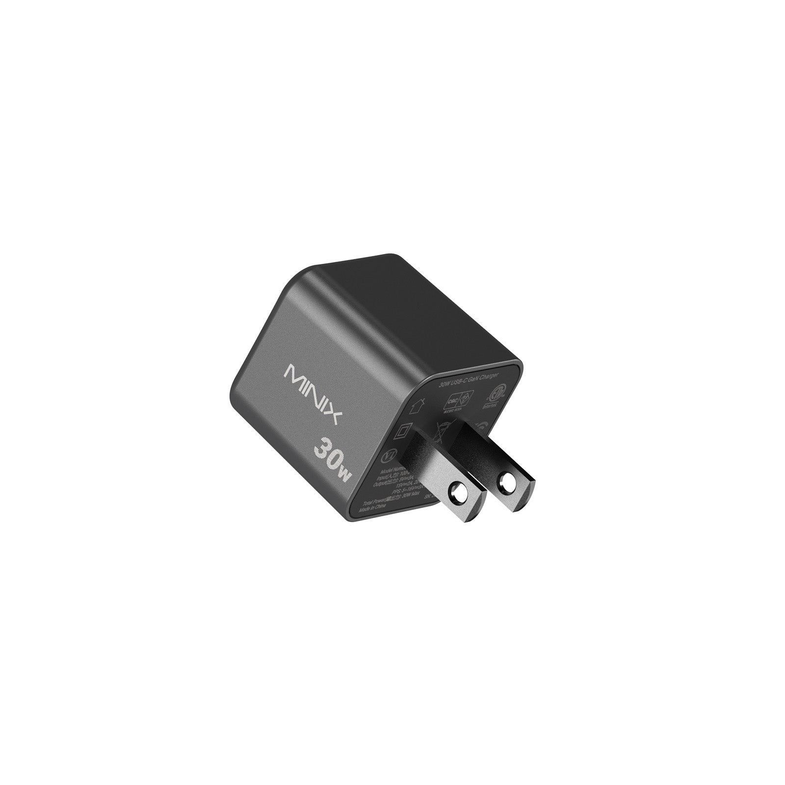 MINIX P30 30W 1-Port USB-C GaN Charger