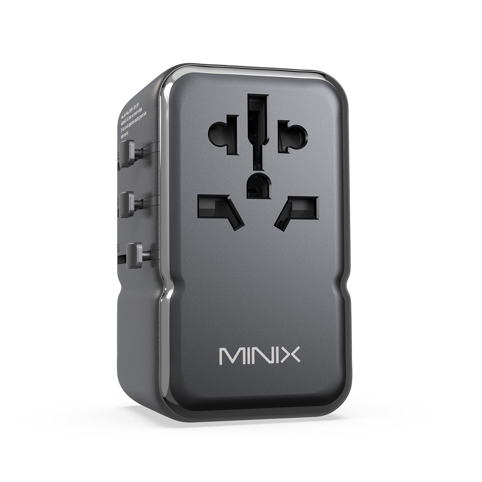Adaptador de viaje universal MINIX TP85 GaN-III de 85 W