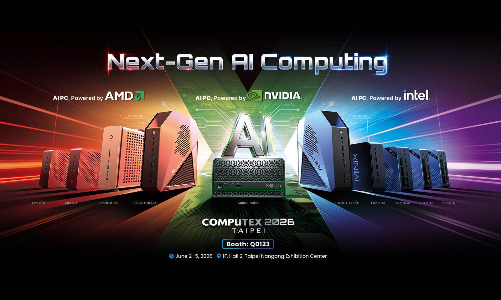MINIX at COMPUTEX 2026: Next-Gen AI Computing