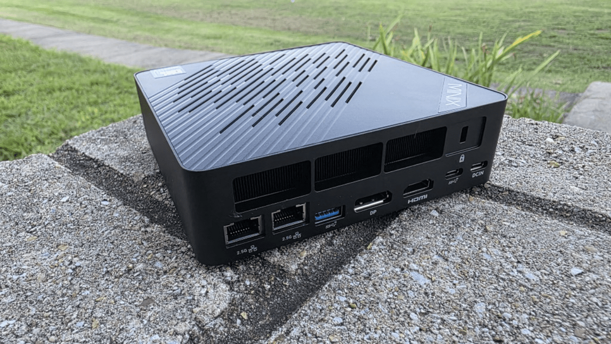 mini computer黒 MINIX EU715-AI Intel Core Ultra 7 155H Mini PC: Powerful Home Lab