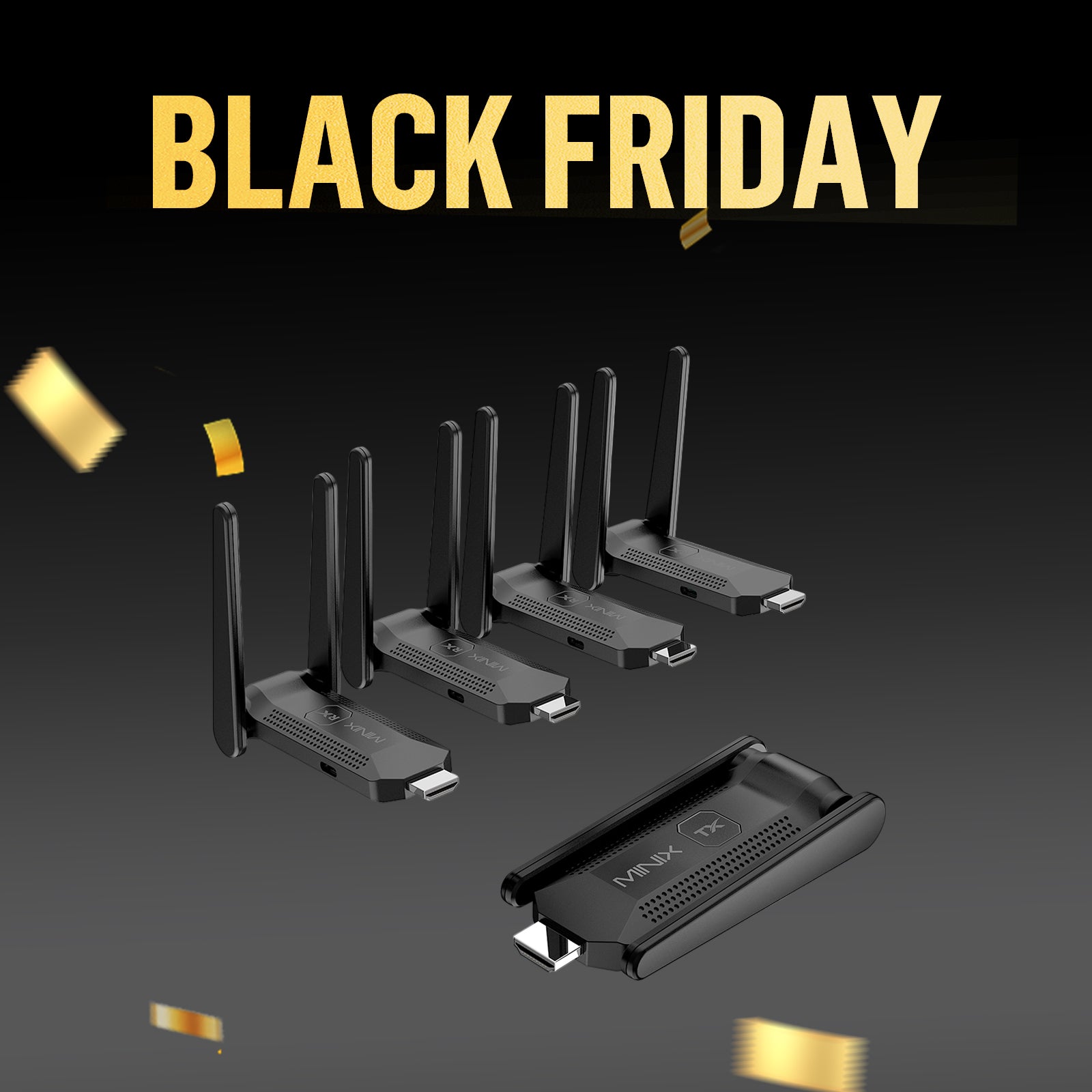 MINIX B14 1-to-4  Wireless Display Adapter