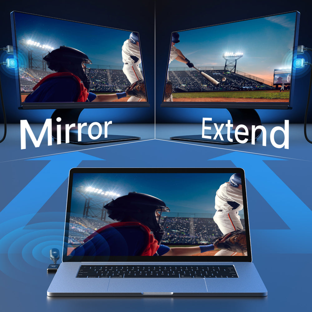 Minix C1 Wireless Display - 1080P 60Hz USB-C to HDMI Dongle