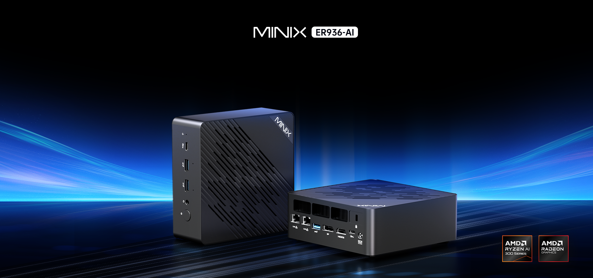 MINIX ER936-AI AMD Ryzen AI 9 365 Mini PC