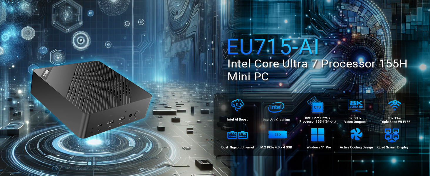 MINIX Elite EU715-AI Mini PC - Thumbnail 3