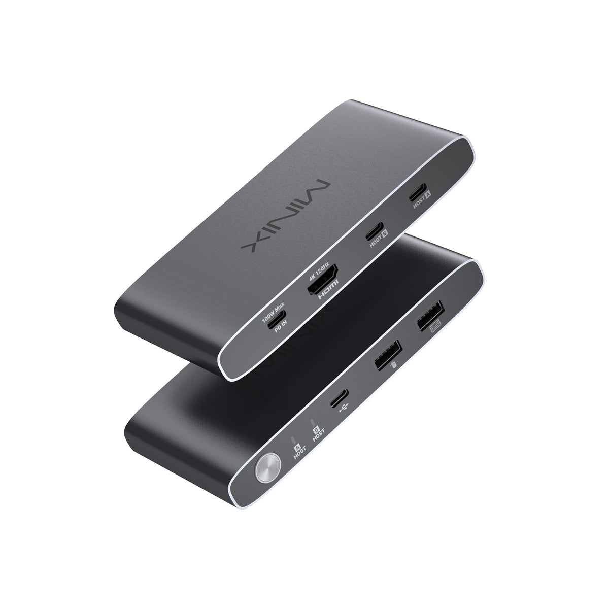 MINIX K1 USB-C KVM Switch for 2 PCs