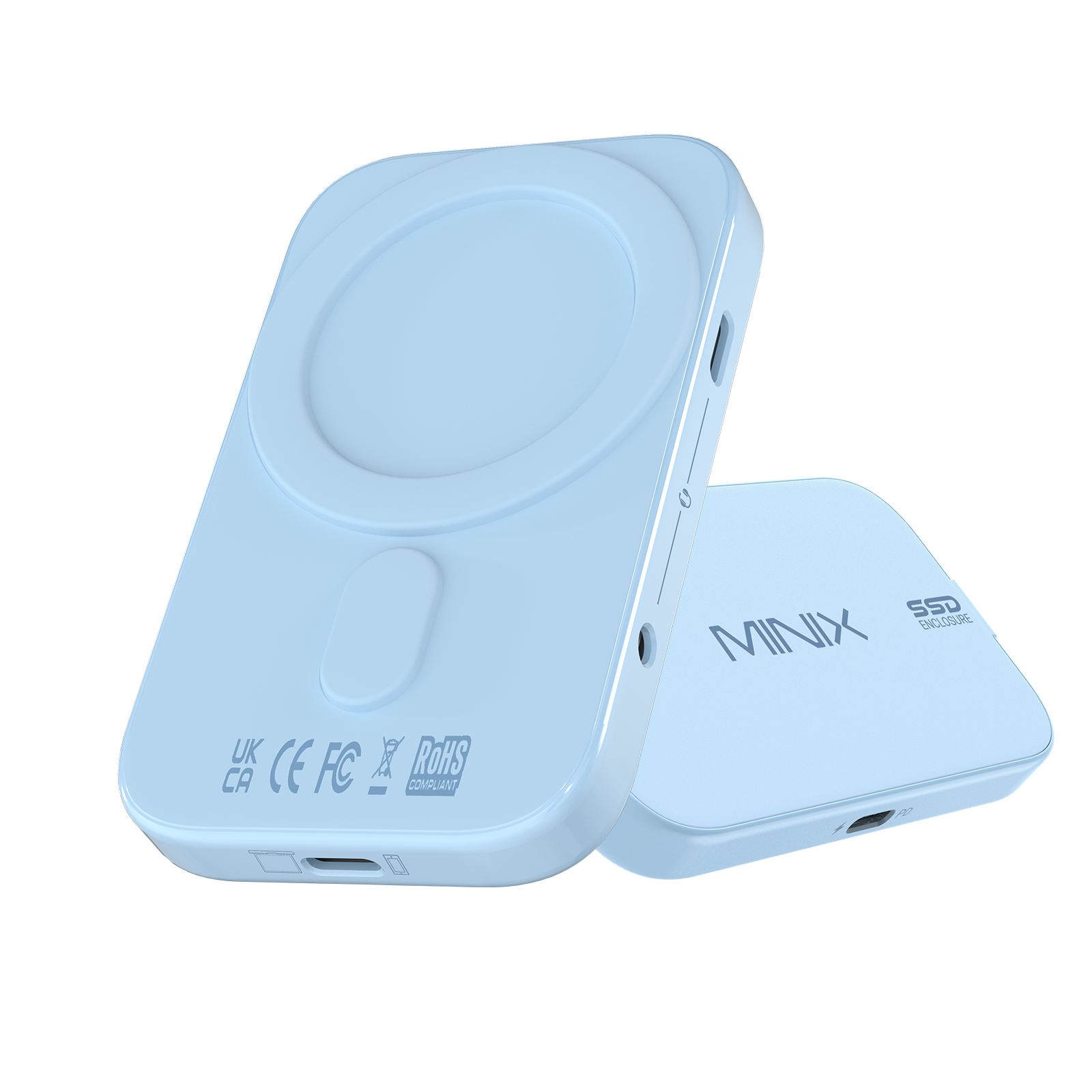 MINIX MSE01 4 w 1 MObudowa dysku SSD NVMe/SATA .2