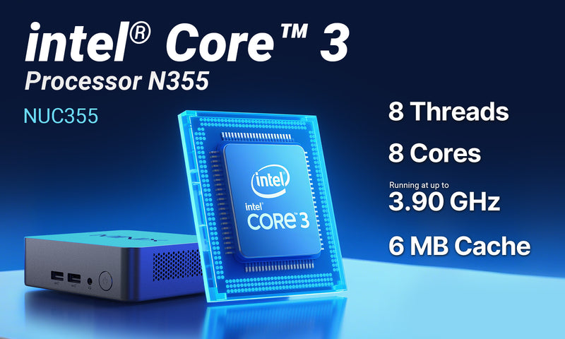 Intel Core 3 N355 處理器