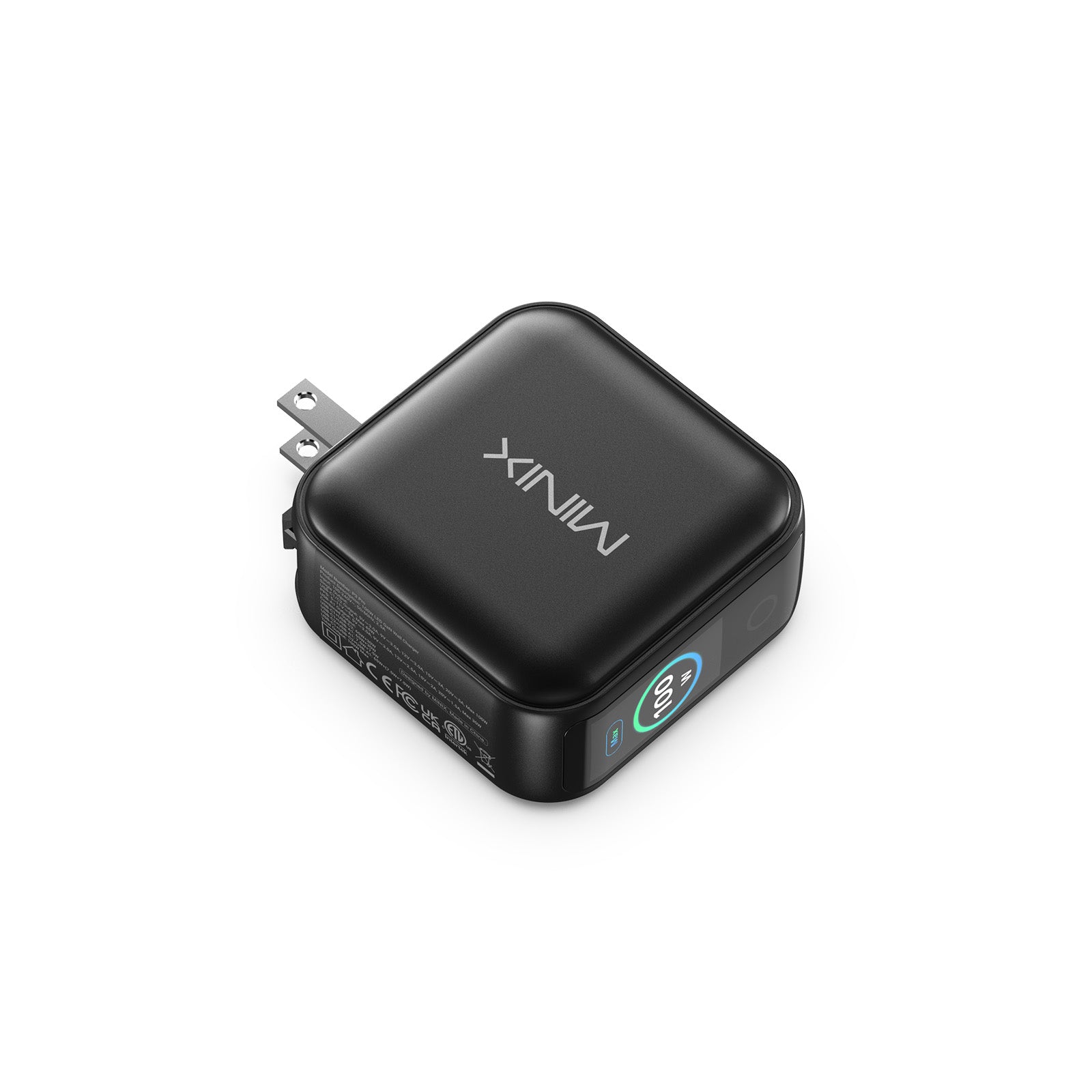 MINIX P3 Pro 100W 3-Port LED GaN Wall Charger