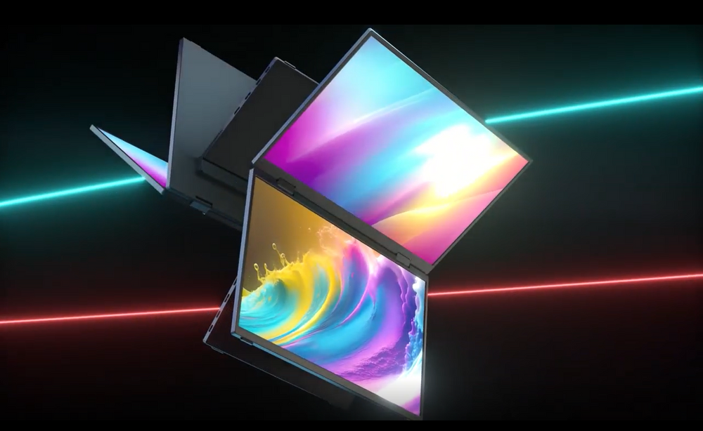 Minix SF15 FOLD Portable Monitor - Dual 15.6