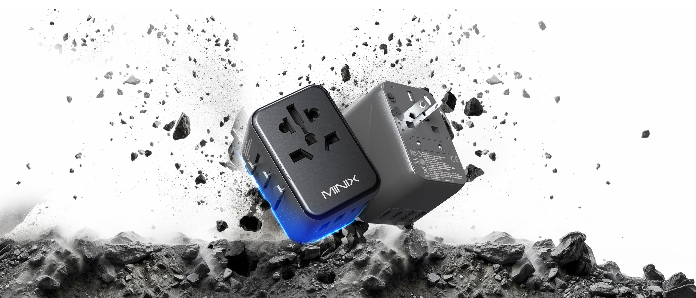 Minix TP35 35W Travel Charger: Fast Charging for International Travel